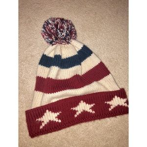 RED WHITE AND BLUE BEANIE ❤️